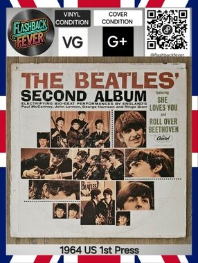 THE BEATLES•The Beatles' Second Album•April 10, 1964 US (#T 2080) L.A. 1st Press